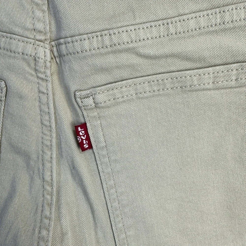 Levi's 721 High Rise Skinny Utility Women's 29x28 Khaki Beige Stretch‎ Denim NWT